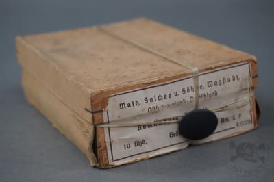 Unissued Original German WWII Luftwaffe Buttons Sealed Box