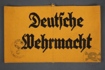 Original German WWII Deutsche Wehrmacht Armband