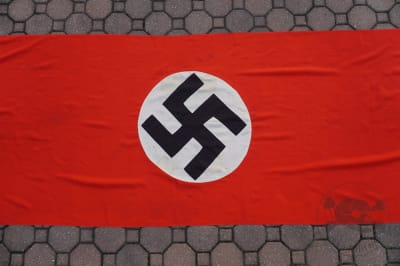 Original Third Reich Double-Sided National Banner 292 cm x 102cm