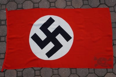 Original Third Reich National Screen Printed Flag 137cm x 76cm