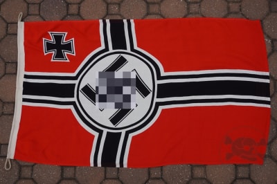 Original German WWII Reichskriegsflagge (War Flag)