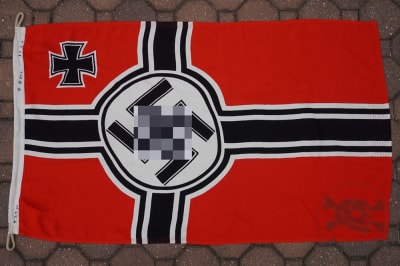 Original German WWII Reichskriegsflagge (War Flag)