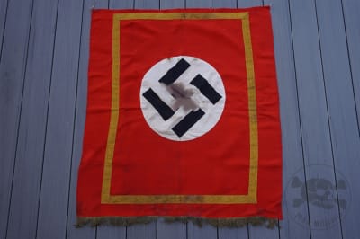 Original German WWII NSDAP/National Single Sided Flag/Banner