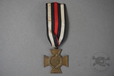 Original Third Reich World War I Honor Cross (Hindenburg Cross)