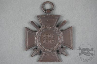 Original Third Reich World War I Honor Cross (Hindenburg Cross)