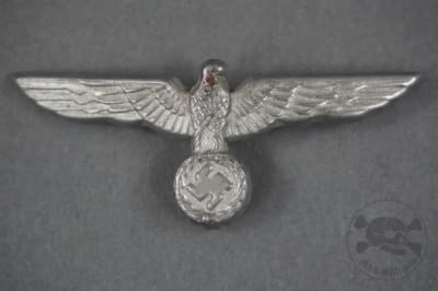Original German WWII Late War Heer Cap Eagle