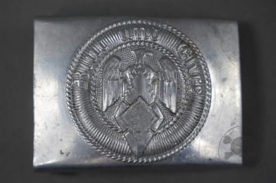 Original HJ (Hitler Youth) Belt Buckle RZM M4/44 By Paul Cramer