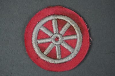 Original Third Reich Hitler Youth (HJ) Motor Qualification Sleeve Patch