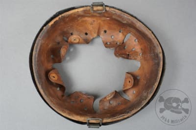Original German WWII M31 Zinc Helmet Liner Size 64/56 & Dated 1941