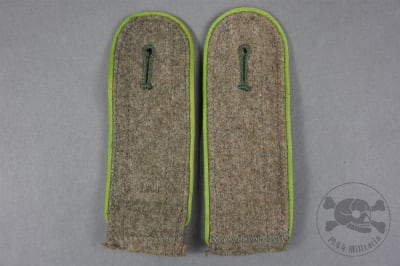 Unissued Original German Late War Heer (Army) Panzergrenadier EM/NCO Shoulder Boards