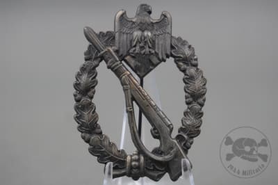Original German WWII Bronze Infantry Assault Badge Unmarked