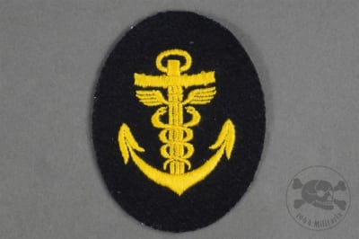 Original German WWII Kriegsmarine EM/NCO Administration Personnel Trade Badge