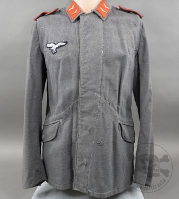 Original German WWII Luftwaffe  Artillery Flak Fliegerbluse
