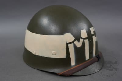 Original US WWII M1 Helmet Liner Firestone