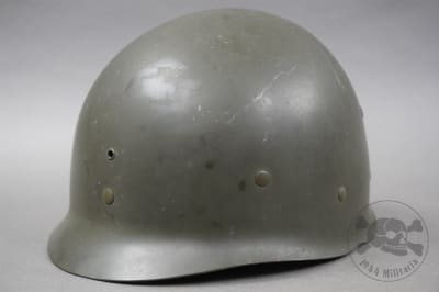 Original US WWII M1 Early St. Clair Low Pressure Helmet Liner With Rayon Suspension