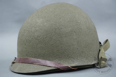Unissued Original US WWII M1 Swivel Bail Helmet With Inter. Molded Plastics, Inc. Liner
