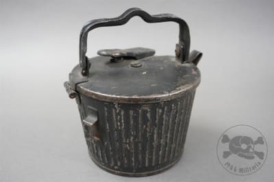 Original German WWII MG34/42 50-Round Patronentrommel 34 (Snail Drum) hqu 43 With Factory Paint