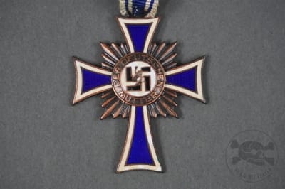 Original Bronze Motherâ€™s Cross With Ribbon