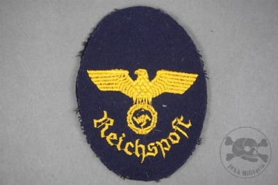 Original German WWII Reichspost Sleeve Patch