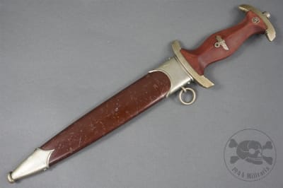 Original German WWII Early SA Dagger by Gebruder Heller