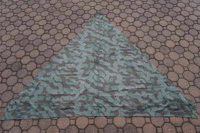 Original German WWII Heer/Luftwaffe Splinter "A" Zeltbahn