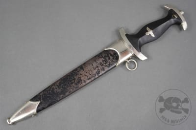 Original German Pre-WWII Early M33 SS Dagger By Richard Herder