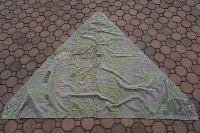 Original Waffen SS Mid Late War Oakleaf A Camouflage Zeltbahn