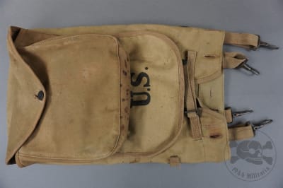 Original US WWI M1910 Infantry Haversack Set (1917 & 1918)