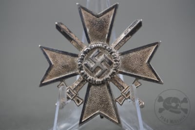Original German WWII War Merit Cross 1st Class With Swords Marked L11 By Wilhelm Deumer
