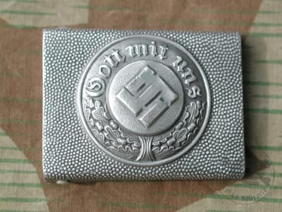 Reproduction German Early WWII Polizei Aluminum Belt Buckle