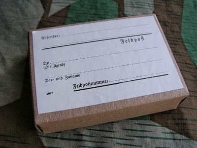 Reproduction German WWII Feldpost (Field Post) Box