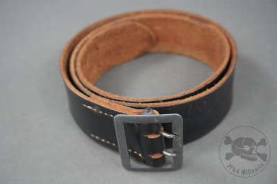 Reproduction Post War Waffen SS Officer's Leather Belt 108cm