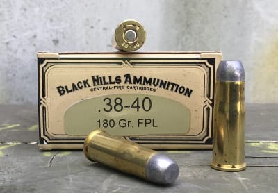 BLACK HILLS 38-40 WIN 180gr FLAT POINT LEAD 50rd BOX