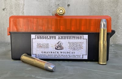 OBSOLETE AMMO 11x60R MAUSER 370gr LEAD 20rd BOX