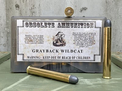 OBSOLETE AMMO 45-120 SHARPS 500gr LEAD 20rd BOX