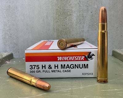 WINCHESTER 375 H&H MAGNUM