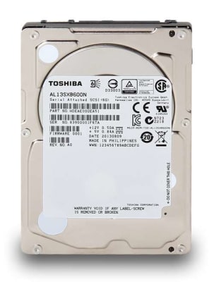 TOSHIBA HDEAE00GEA51 AL13SX SERIES 600GB SAS-6GBPS 15000RPM 64MB BUFFER 2.5INCH HARD DISK DRIVE. BULK. IN STOCK.