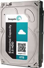 SEAGATE ST6000NM0004 ENTERPRISE CAPACITY V.4 6TB 7200RPM SATA-6GBPS 4KN 128MB BUFFER 3.5INCH HARD DISK DRIVE. BULK. IN STOCK.