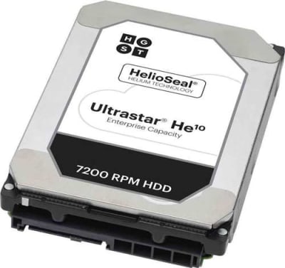 HGST 0F27455 ULTRASTAR HE10 8TB 7200RPM SATA-6GBPS 256MB BUFFER 512E ISE 3.5INCH HELIUM PLATFORM ENTERPRISE HARD DRIVE. BULK . IN STOCK.