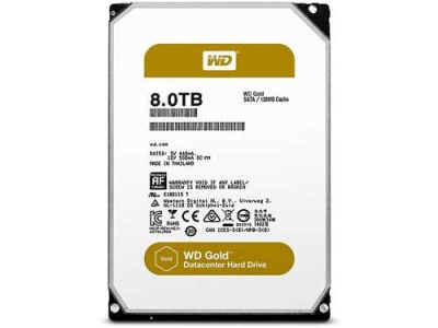 WESTERN DIGITAL WD8002FRYZ WD GOLD 8TB 7200RPM SATA-6GBPS 128MB BUFFER 3.5INCH INTERNAL DATACENTER HARD DISK DRIVE. BULK.