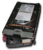 HP 300590-001 146.8GB 10000RPM FIBRE CHANNEL 3.5INCH HARD DISK DRIVE WITH TRAY. REFURBISHED. IN STOCK.