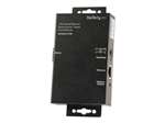 STARTECH - 1 PORT RS232 SERIAL ETHERNET DEVICE SERVER - POE POWER OVER ETHERNET - DEVICE SERVER (NETRS2321POE). BULK. IN STOCK.