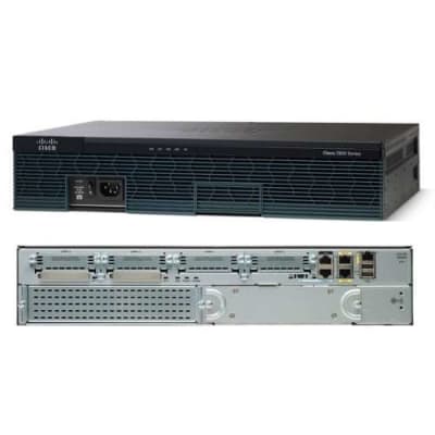 CISCO CISCO2911-V/K9 2911 VOICE BUNDLE ROUTER - MODULAR - VOICE/FAX MODULE - GIGABIT ETHERNET. REFURBISHED. IN STOCK.