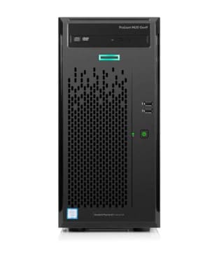 HP 838122-S01 PROLIANT ML10 GEN9 SMART BUY MODEL - 1X INTEL XEON 4-CORE E3-1225V5/ 3.3GHZ, 4GB(1X4) DDR4 SDRAM, INTEL RST SATA RAID, 24SFF, 1TB, INTEL I219LM, 1X 300W PS 4U RACK SERVER. REFURBISHED. IN STOCK.