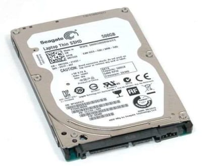 DELL N7GG6 LAPTOP THIN SSHD 500GB 64MB BUFFER MLC SATA-6GBPS 2.5INCH INTERNAL SOLID STATE HYBRID DRIVE. REFURBISHED. IN STOCK.
