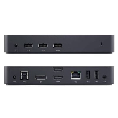 Dell Y32XH Model D3000 USB3.0 Laptop Docking Station. BULK. In Stock