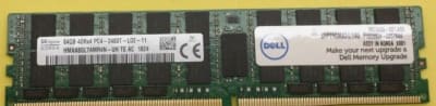 Dell SNP29GM8DG/64G (1x64GB) 4DRX4 PC4-2400T DDR4 Server Memory. BULK. IN STOCK.