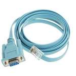 CISCO - SERIAL CONSOLE CABLE - RJ-45 MAL - 6FT (CAB-CONSOLE-RJ45=). BULK. IN STOCK.