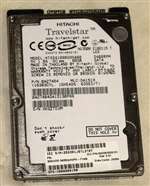 HITACHI HTS541080G9SA00 TRAVELSTAR 80GB 5400RPM 8MB BUFFER SATA 7-PIN 9.5MM 2.5INCH NOTEBOOK HARD DISK DRIVE. REFURBISHED. IN STOCK.