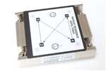 IBM 00FK457 SCREW DOWN ALUMINUM HEATSINK FOR SYSTEM X3550 M5. USED. IN STOCK